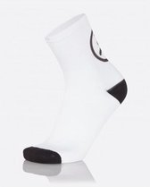 Mbwear Socks Fun Smile H15 Bike White fietssokken L-XL (41-46)