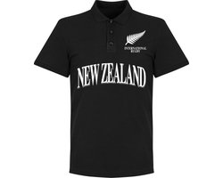 Nieuw Zeeland All Blacks Rugby Polo - Zwart - S