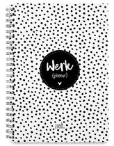 Zoedt werkplanner - dots patroon - A5 formaat - to do notitieboek