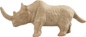 Rhinocéros. h: 7,5 cm. L: 18 cm. 1 pièce [HOB-99351]