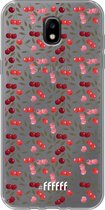 6F hoesje - geschikt voor Samsung Galaxy J5 (2017) -  Transparant TPU Case - Cherry's #ffffff