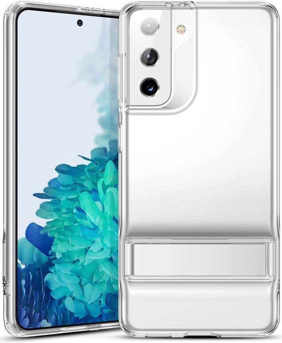 ESR Air Shield Boost Kickstand Hoesje Transparant Geschikt voor Samsung S21 Plus