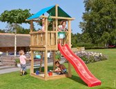 Houten Speeltoren voor de Kleine Tuin • Jungle Hut