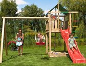 Speeltoestel met Glijbaan en Schommel • Lodge 2-Swing Module 220