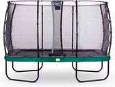 EXIT Elegant trampoline rechthoek 244x427cm - groen