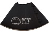 Comfy cone hondenkap zwart m long 30-38 cm / 30 cm hoo