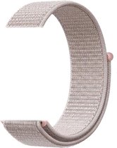 Bandje Voor Garmin Vivoactive / Vivomove Nylon Band - Rose Roze - Maat: 22mm - Horlogebandje, Armband