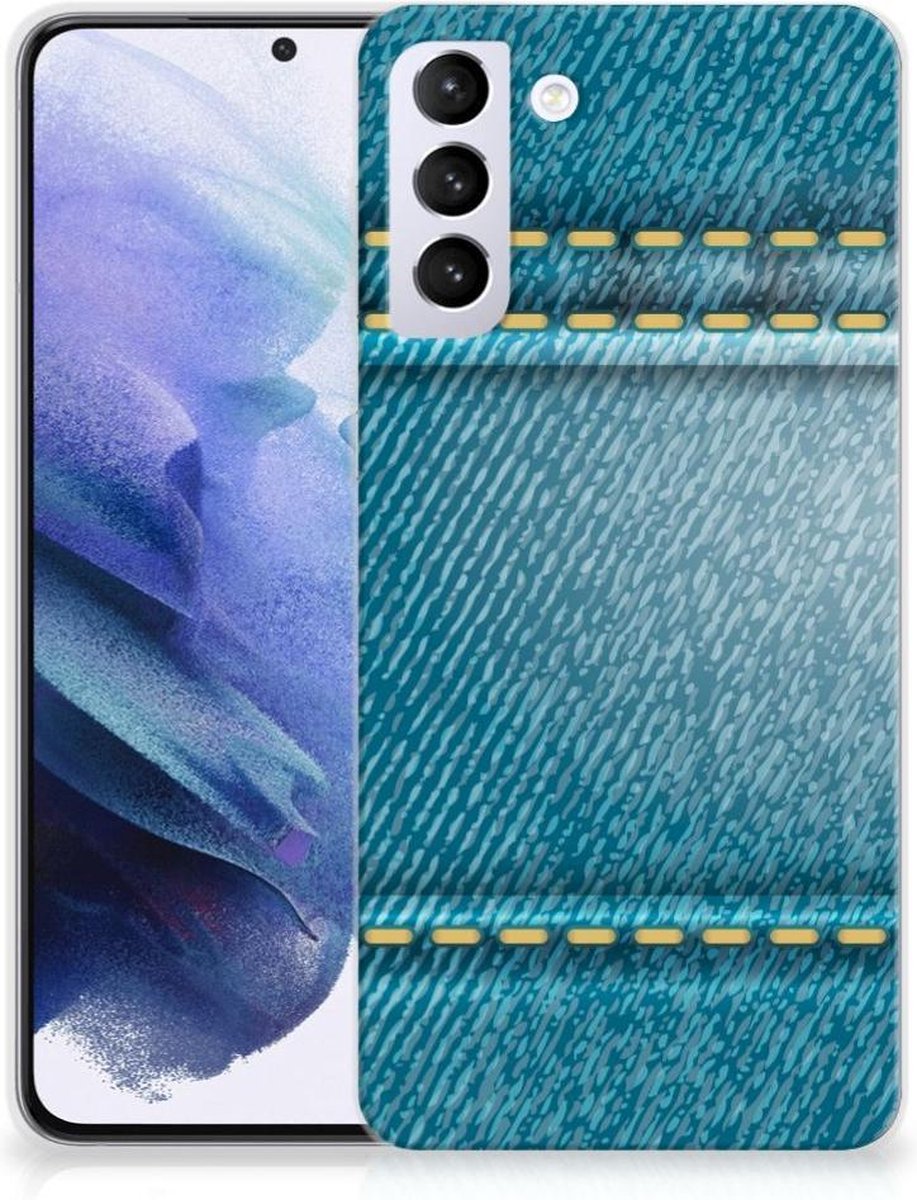 Samsung Galaxy S21 Plus Silicone Back Cover Jeans