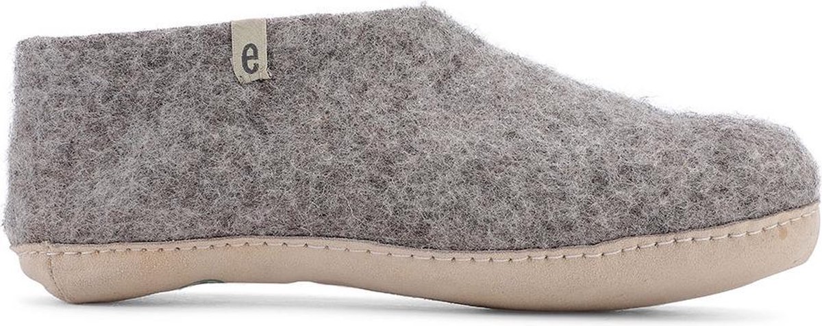 Egos Copenhagen | Dames | Sloffen | Shoe Natural Grey | Maat 37