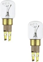 koelkastlampje - 2 stuks - lampje koelkast universeel lamp 15W T25 click