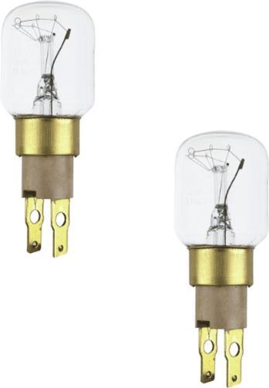 koelkastlampje - 2 stuks - lampje koelkast universeel lamp 15W T25 click |  bol