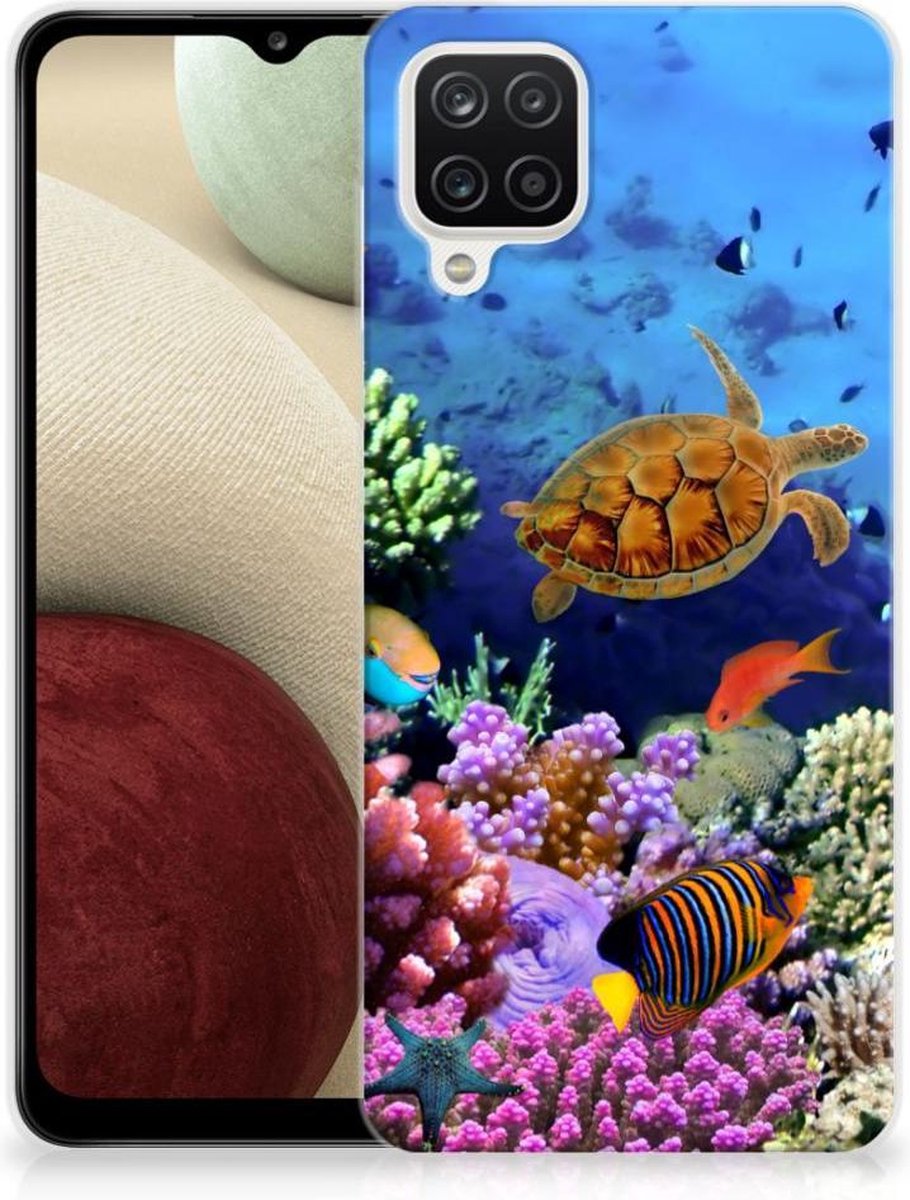 Samsung Galaxy A12 TPU Hoesje Vissen