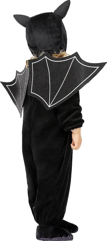 Funidelia | Vleermuis Kostuum voor baby - Maat: 81 - 92 cm - Zwart