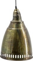 Industriële Hanglamp - Vintage Hanglamp - Industrieel - Sfeerlampen - Hanglampen - Sfeerlamp - Metaal - Brons - Goud - 30 cm breed