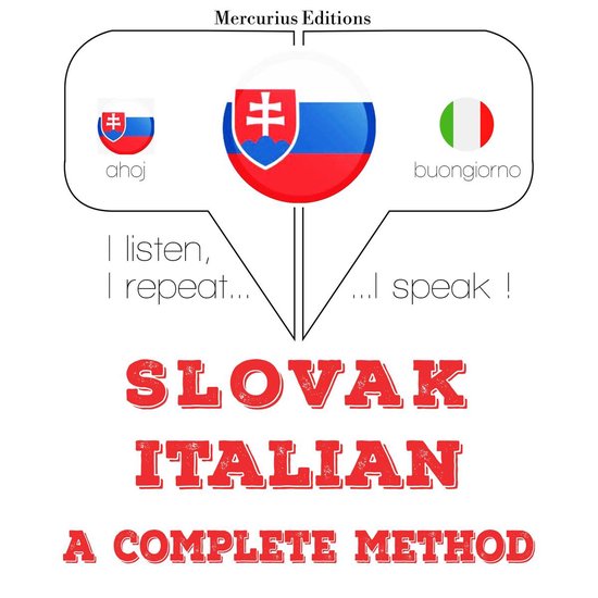 Slovenský - Italian: kompletná metóda - cover