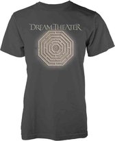 Dream Theater Heren Tshirt -L- Maze Grijs