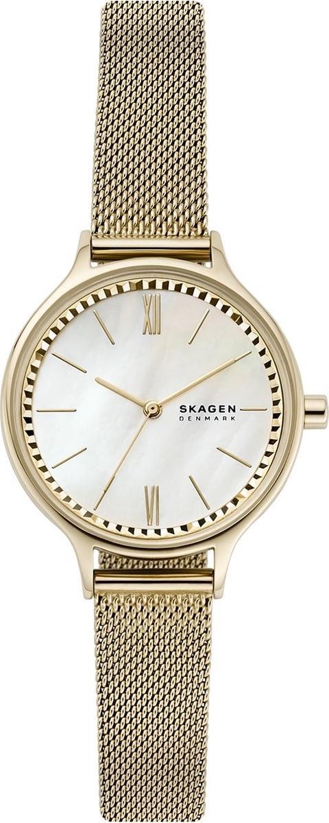 Skagen Anita SKW2907 Horloge - Staal - Goudkleurig - Ø 30 mm