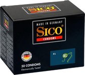 Sico XL Condooms - 50 Stuks - Glijmiddel - Condooms - Vibrator - Penis - Buttplug - Sexy - Tril ei - Erotische - Man - Vrouw - Heren - Dames