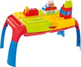 Mochtoys 23-delige blokkentafel 59 x 39,5 cm