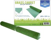 Outdoor Grastapijt met anti-slip drainage noppen -100x200 cm