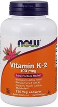 Vitamine K-2 Now Foods 250v-caps