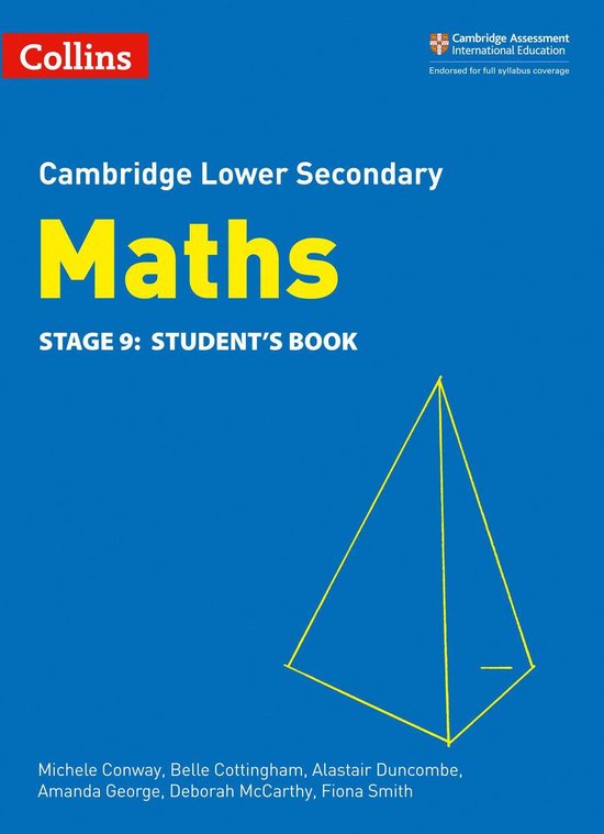 Collins Cambridge Lower Secondary Maths - Lower Secondary Ma ... - cover