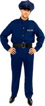 Amscan Verkleedkostuum Politie Heren Polyester Blauw Maat L