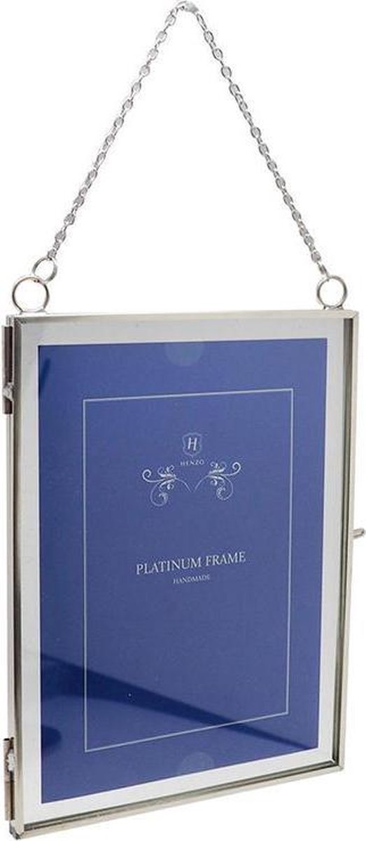 Henzo Fotolijst - Henzo - Platinum Vintage - Fotomaat 15x20 cm - Zilver