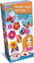Afbeelding van het spelletje Small World Creative Diamant Stickers Maken Bloemen en Vlinders