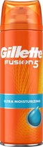 Gillette Fusion5 Ultra Moisturizing Scheergel Mannen - 6x200ml Voordeelverpakking