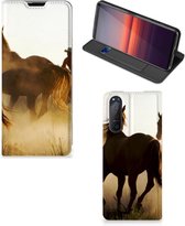 Bookcase Sony Xperia 5 II Smart Cover Cowboy