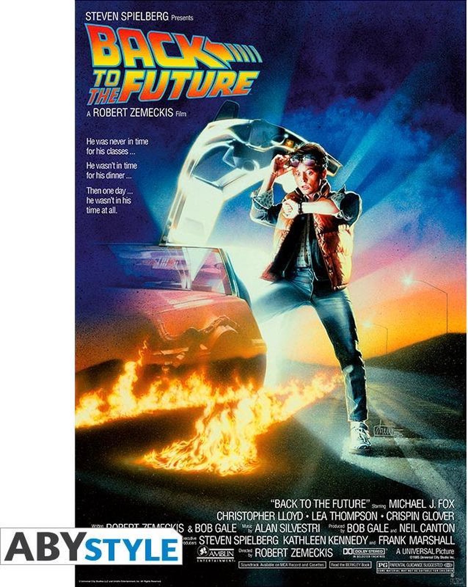 RETOUR VERS LE FUTUR 2 – Affiche de cinéma originale