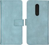 iMoshion Luxe Booktype OnePlus 8 hoesje - Lichtblauw