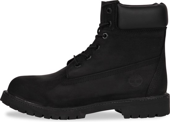 Timberland 6 inch Premium Jongens Veterboots - Zwart - Maat 37