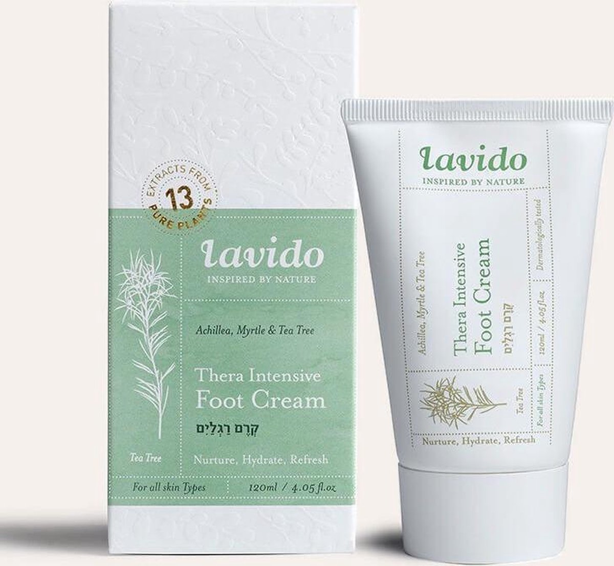 Lavido Thera Intensive Foot Cream - Lavido Thera Intensieve Voetcrème