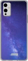 6F hoesje - geschikt voor OnePlus 9 -  Transparant TPU Case - Star Cluster #ffffff