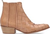 Notre-V 08b-201 Enkellaarsjes - Enkelboots - Dames - Beige - Maat 40