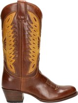 Sendra Debora Flex Dames Cowboylaarzen - Cognac - Maat 42