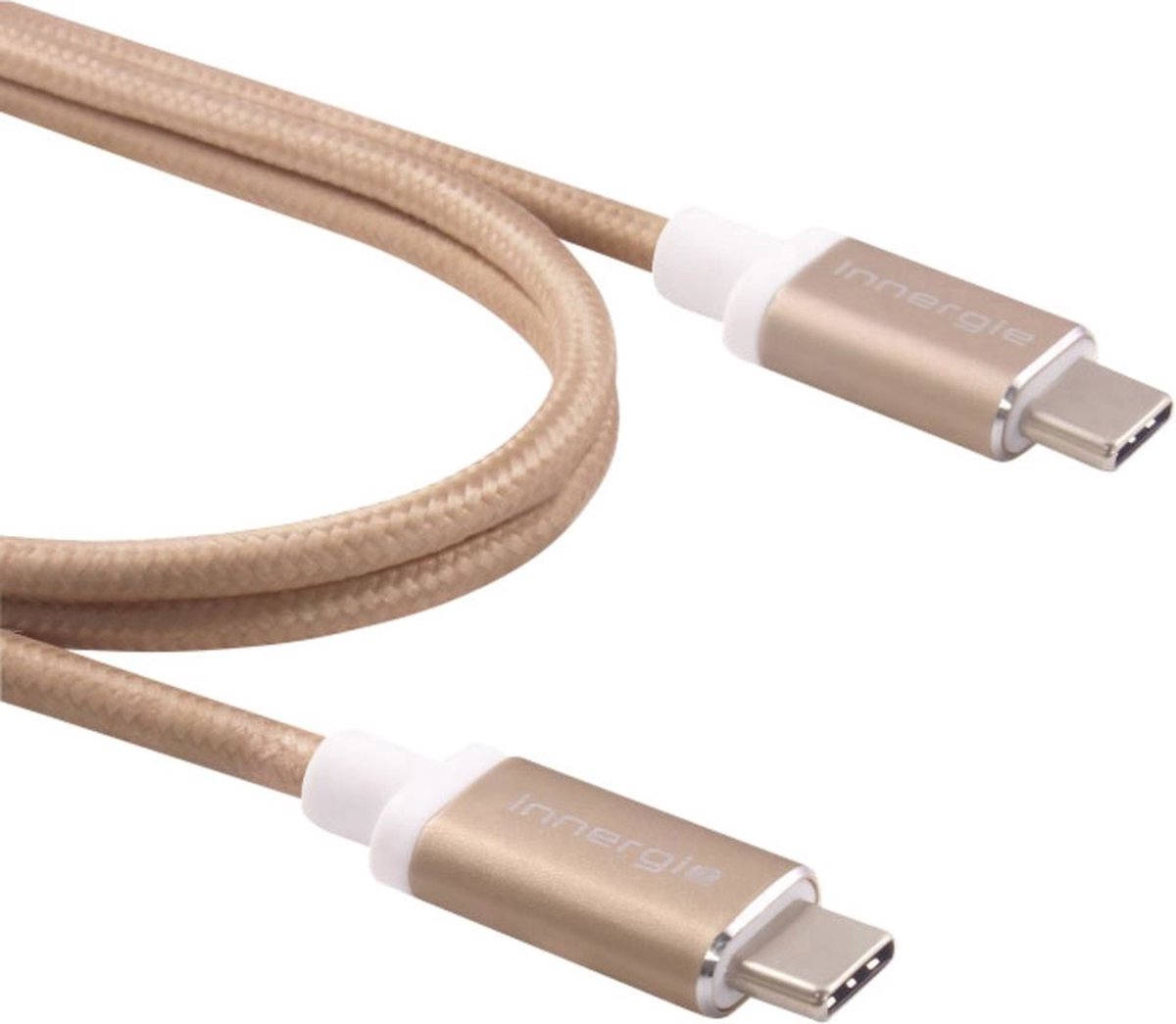 Innergie MagiCable USB-kabel 1 m USB 3.2 Gen 1 (3.1 Gen 1) USB C Goud
