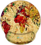 Muismat polssteun wereldkaart - Sleevy - mousepad - Collectie 100+ designs