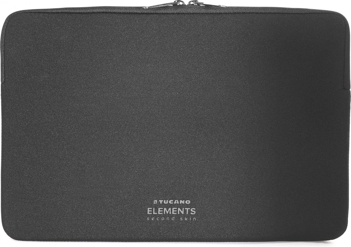 Tucano Elements - Laptophoes - MacBook Pro 13 inch / Laptop 12 Inch - Eco-friendly - Zwart