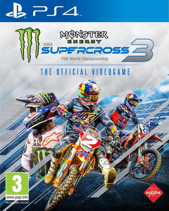 Koch Media Monster Energy Supercross 3: The Official Videogame (PS4)  Standard... | bol