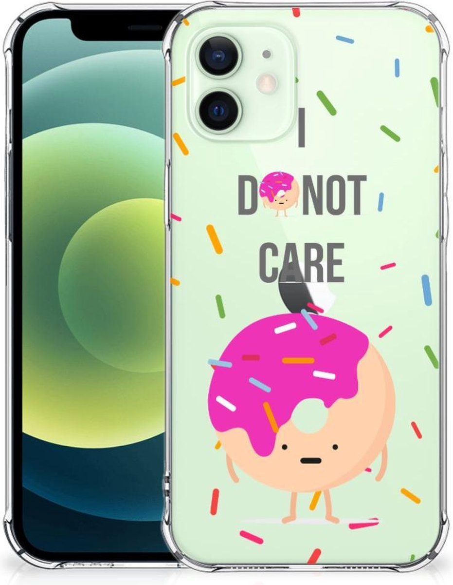 iPhone 12 Mini Beschermhoes Donut Roze