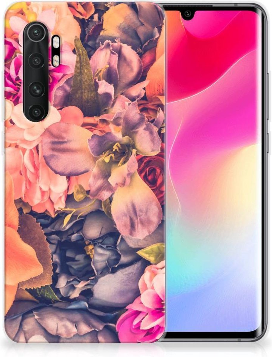Xiaomi Mi Note 10 Lite TPU Case Bosje Bloemen