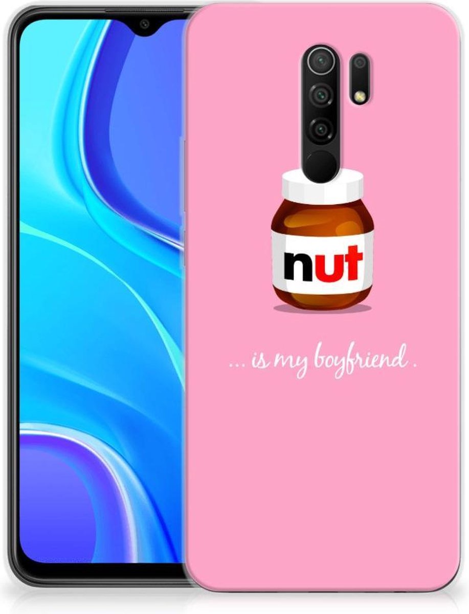 Xiaomi Redmi 9 Siliconen Case Nut Boyfriend