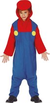 Fiestas Guirca Jumpsuit Treinmachinist Polyester Blauw Mt 7-9 Jaar