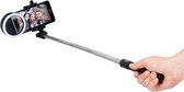 Grundig Selfieset - Selfiestick met Bluetooth - Selfie Ring Light Clip met 36 x LED en 3 Verschillende Helderheidsniveaus