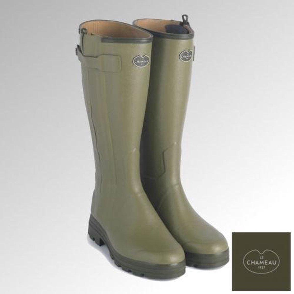 Le Chameau Chasseur cuir 1178 b200/44 46 Vert