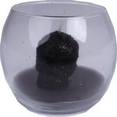Arti Casa Kaars Halloween 7 X 8 Cm Glas/wax Zwart