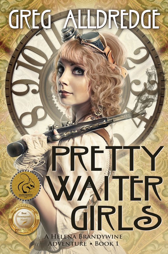 Helena Brandywine- Pretty Waiter Girls - cover